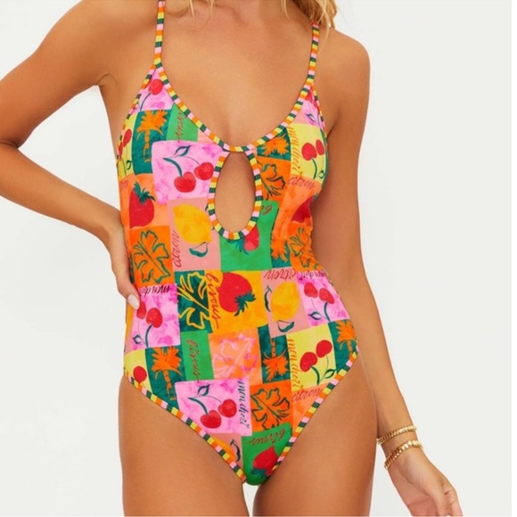 Beach Riot Other - NWT Beach Riot Priscilla Fruit Market One Piece Swimsuit size Small